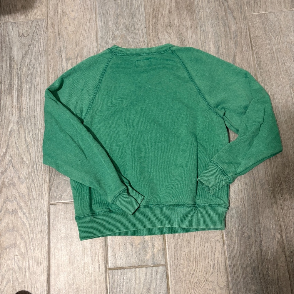 Women's American Eagle Green "Happiness" Sweatshirt - XS - Picture 7 of 7